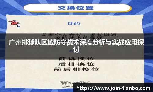 广州排球队区域防守战术深度分析与实战应用探讨
